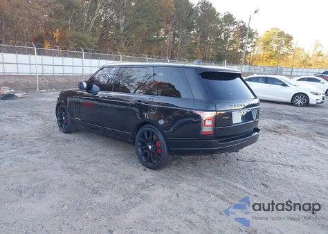 2017 Land Rover Range Rover 5.0L V8 Supercharged Autobiography z USA, uszkodzony, nr VIN SALGV5FEXHA326774